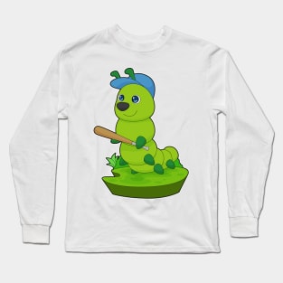 Caterpillar Baseball Baseball bat Sports Long Sleeve T-Shirt